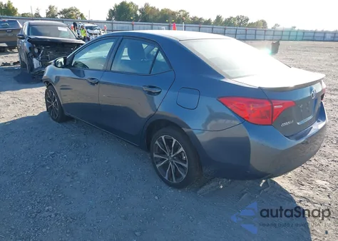 2017 Toyota Corolla Se из США, поврежденный, VIN 5YFBURHE8HP690020